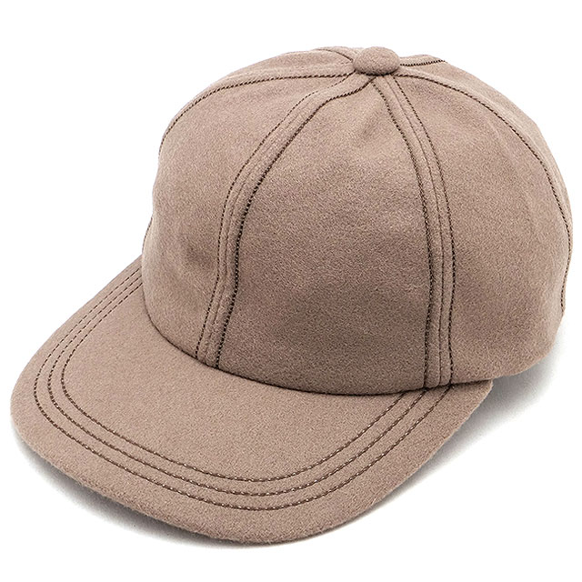 【SALE】カシラ CA4LA ベースボールキャップ [ARA00090 FW23] CHAIN STITCH CAP メンズ・レディース 帽子 フリーサイズ BEG【ts】