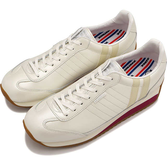 パトリック PATRICK スニーカー マラソン・パール [505320 SS23Q2] MARATHON-PL レディース 日本製 国産 靴 シューズ WH 白 ホワイト系