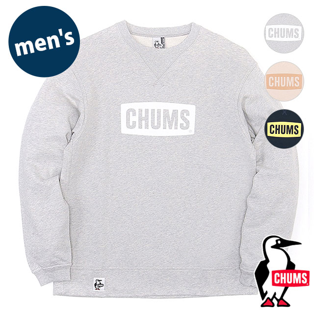 チャムス CHUMS メンズ チャムスロゴクルートップ ループパイル [CH00-1444 SS24] CHUMS Logo Crew Top LP トップス 長袖スウェットシャ