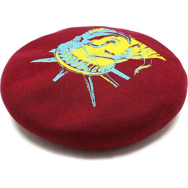 カシラ CA4LA ベレー帽 [CAW00591 SS24] STATUE OF LIBERTY BERET メンズ・レディース 帽子 ハンチング RED